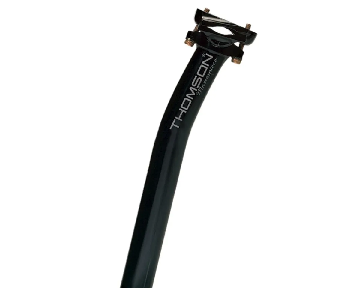Thomson Seatposts & Clamps|Masterpiece Setback Seatpost (Black) (27.2mm) (330mm) (16mm Offset)