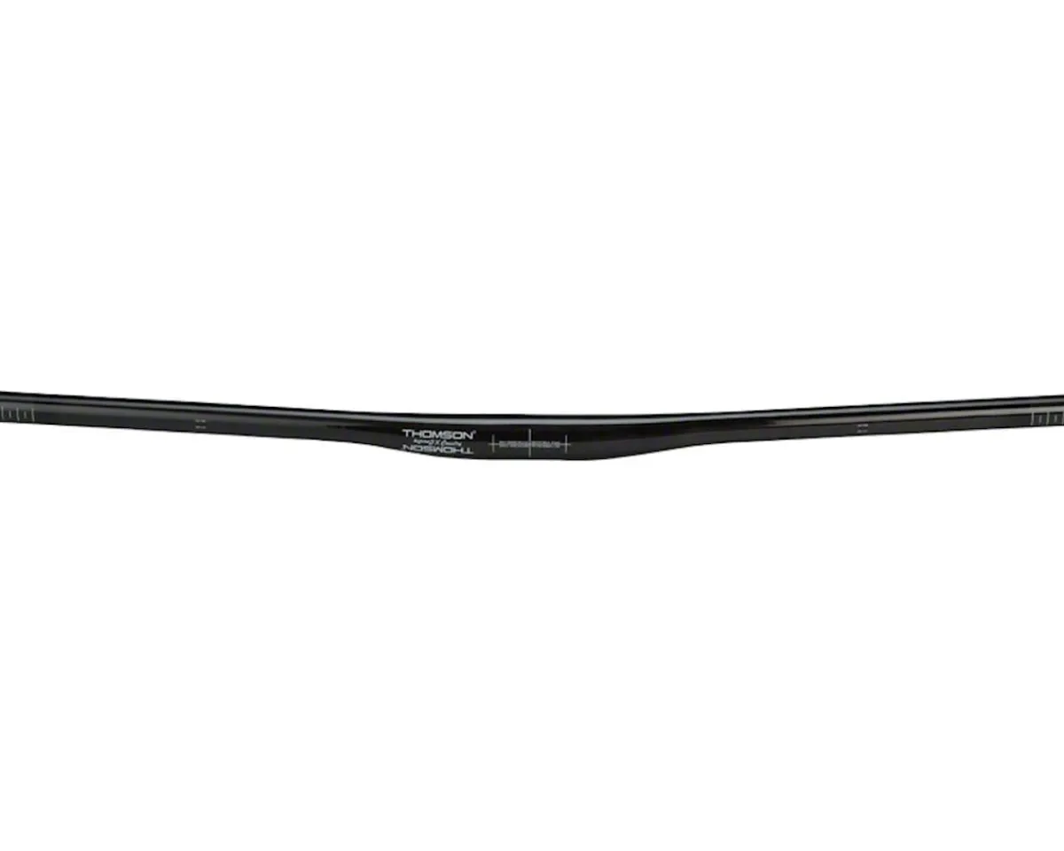 Thomson Handlebars|MTB Carbon Cross Country Handlebar (Black) (31.8mm) (0mm Rise) (730mm) (5/8° Sweep)
