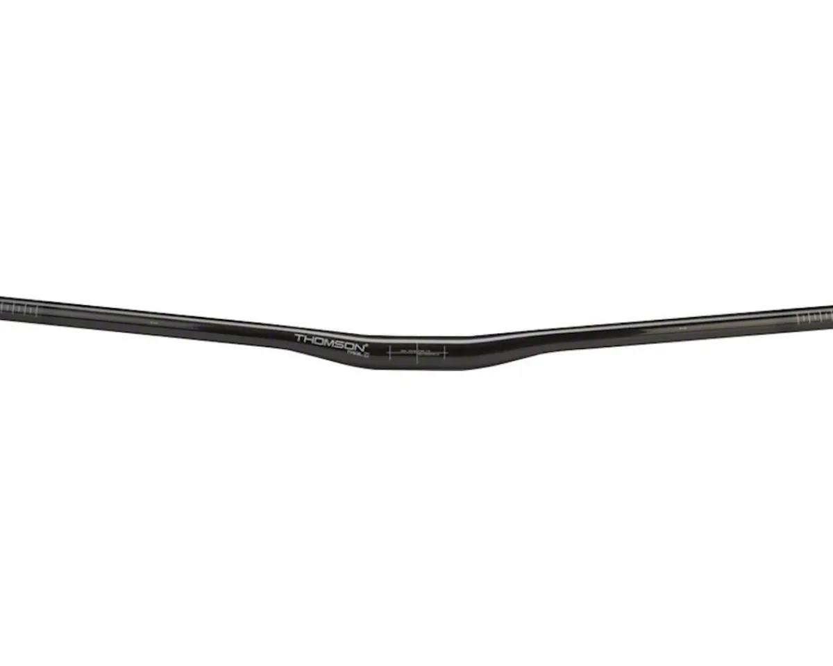 Thomson Handlebars|MTB Carbon Trail Handlebar (Black) (31.8mm) (15mm Rise) (750mm) (5/8° Sweep)