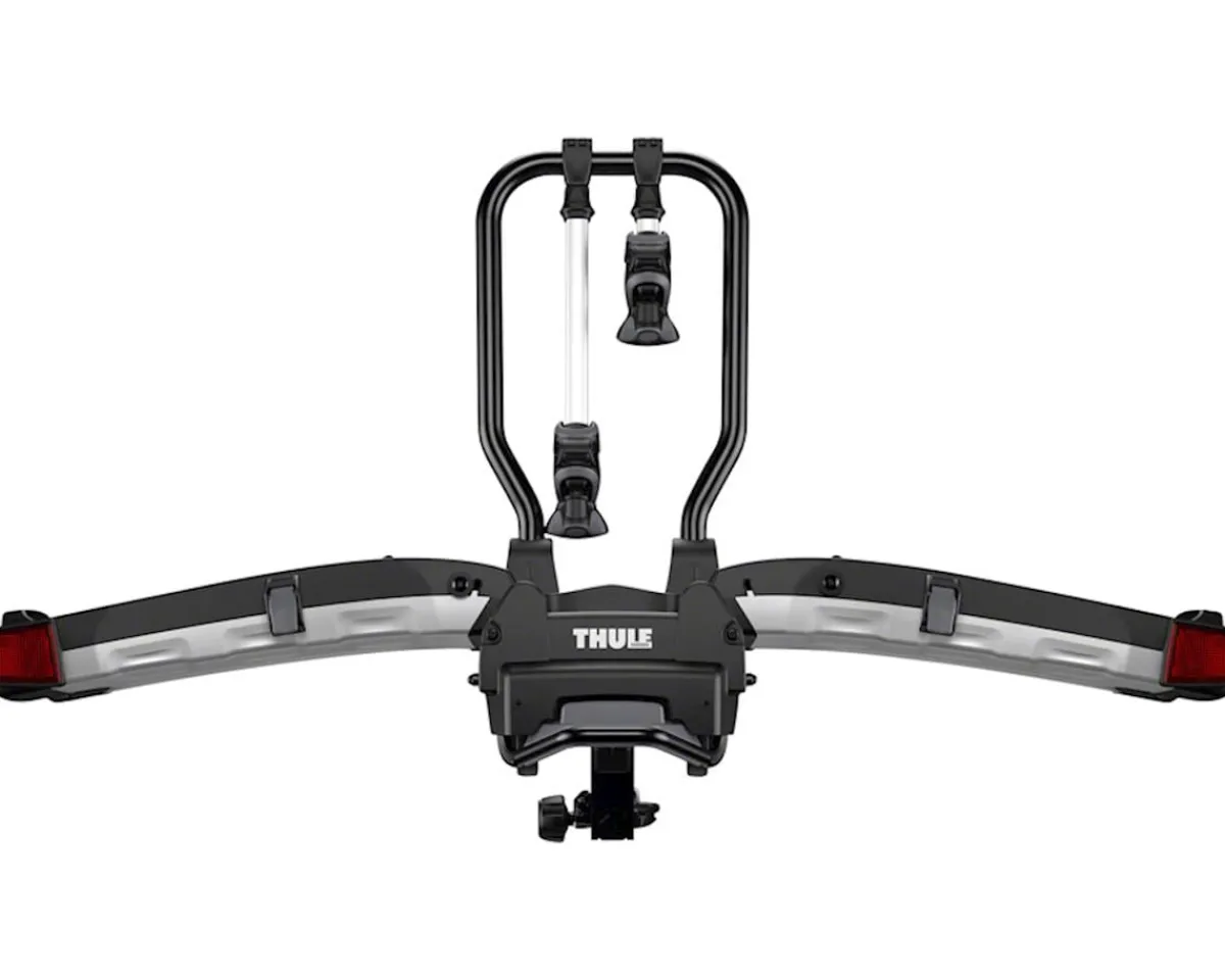 Thule Vehicle Bike Racks|Easyfold XT Hitch Rack (Black/Silver) (2 Bikes) (1.25 & 2" Receiver)