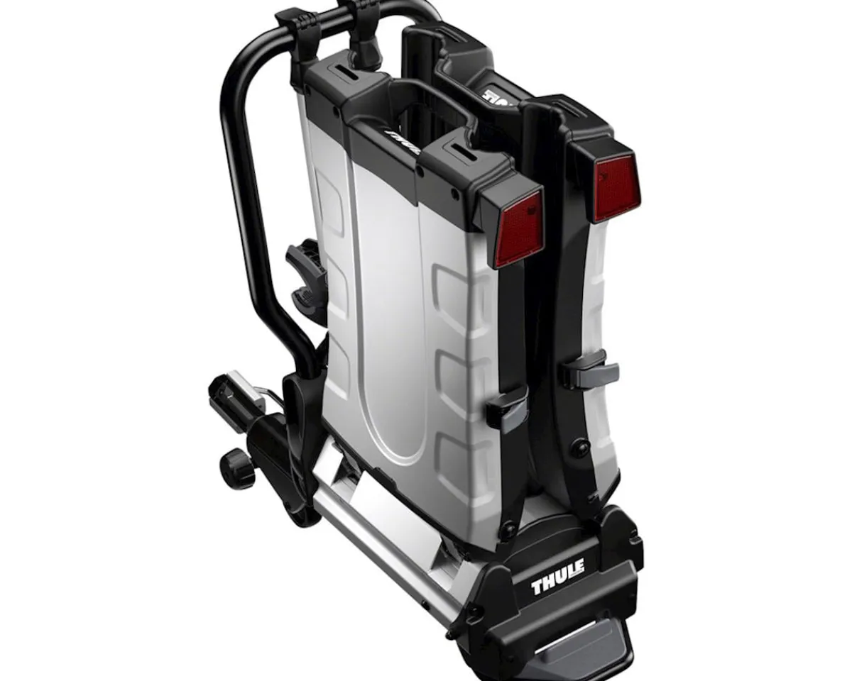 Thule Vehicle Bike Racks|Easyfold XT Hitch Rack (Black/Silver) (2 Bikes) (1.25 & 2" Receiver)
