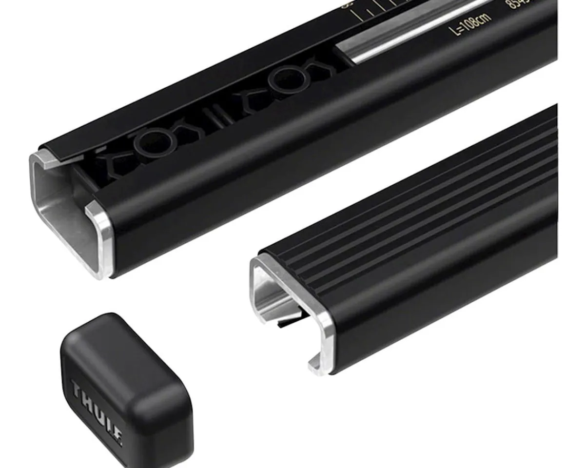 Thule Vehicle Bike Racks|712100 Squarebar (Black) (118cm/47") (Pair)