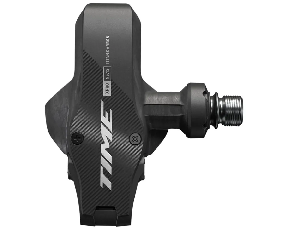 Time Pedals & Cleats|XPRO 12 Clipless Road Pedals (Black/Silver) (51mm Narrow) (C1)