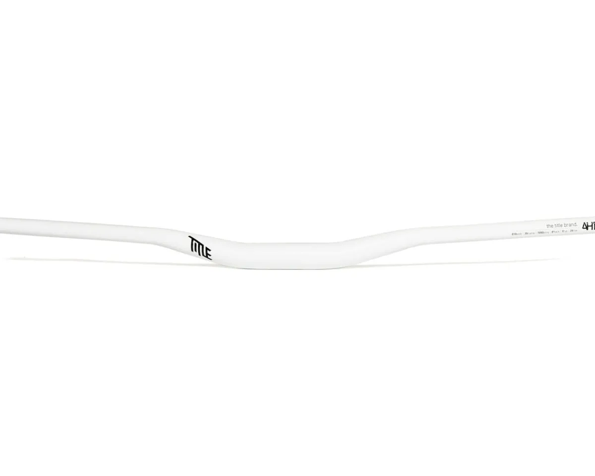 Title MTB Handlebars|AH1 35mm Handlebar (White) (35mm) (25mm Rise) (810mm) (5/8° Sweep)