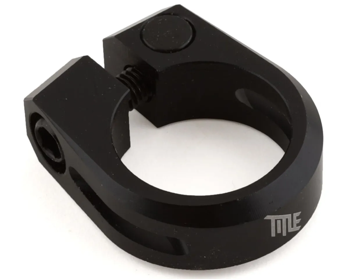 Title MTB Seatposts & Clamps|Seatpost Clamp (Black) (28.6mm)