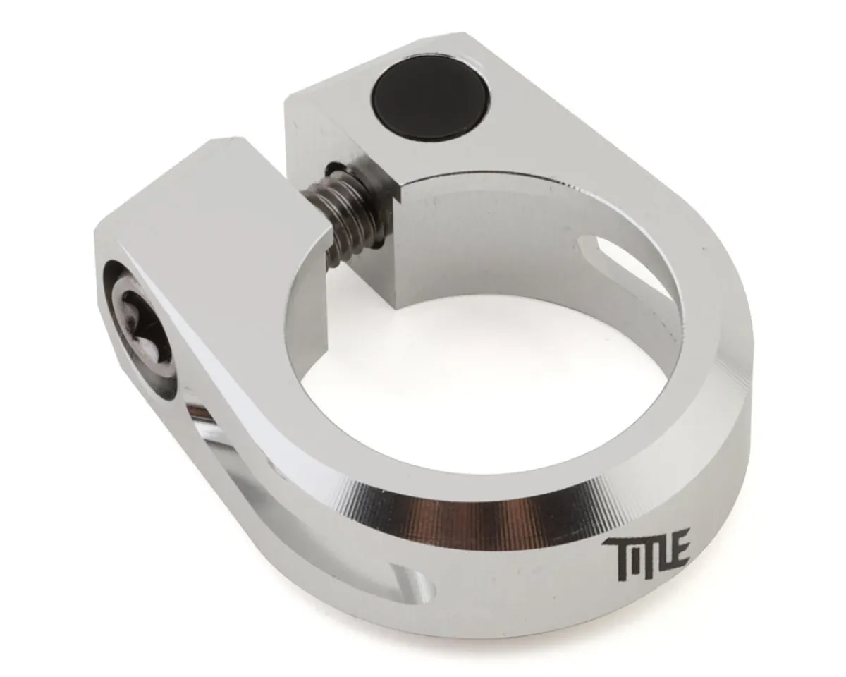 Title MTB Seatposts & Clamps|Seatpost Clamp (Chrome) (28.6mm)