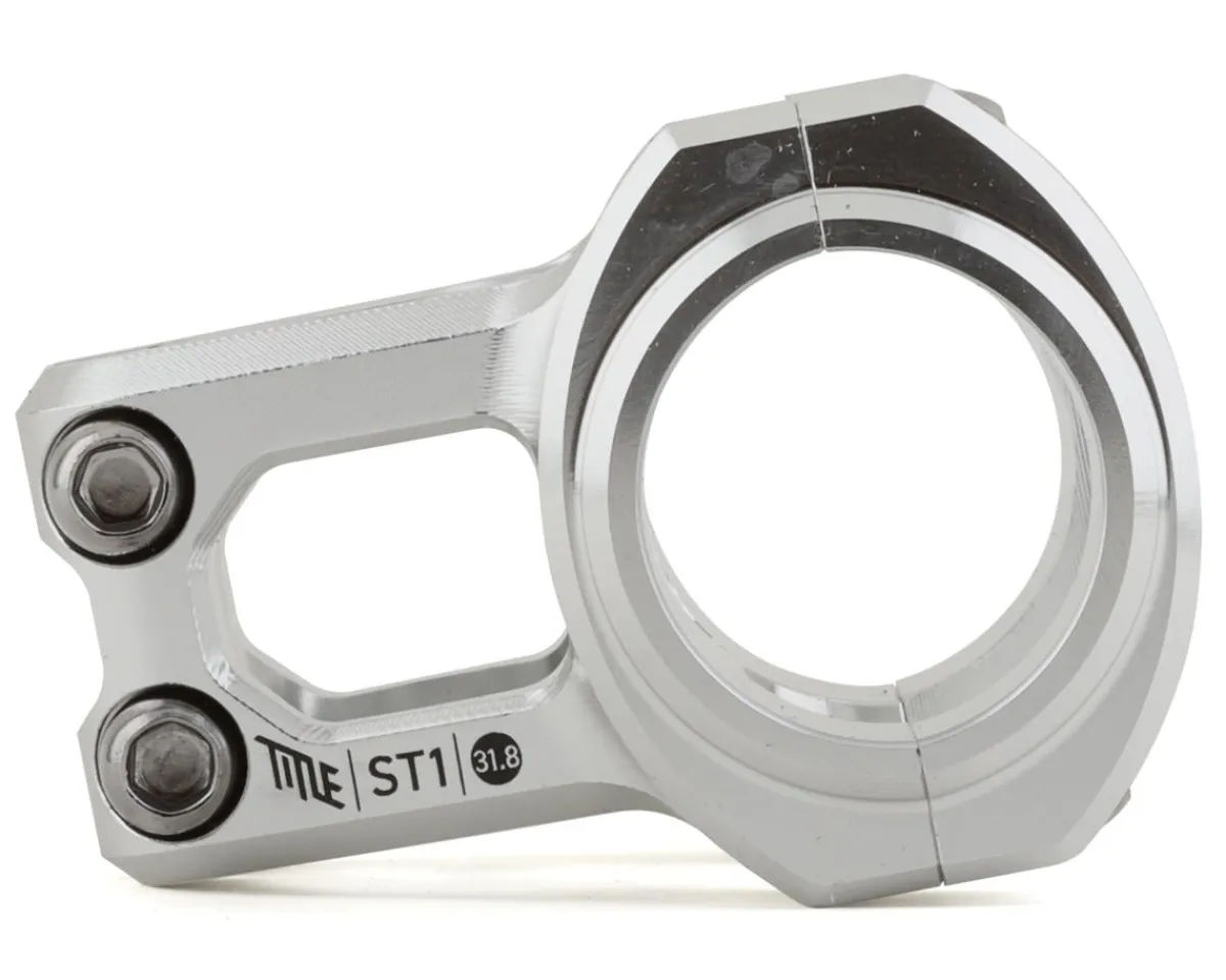 Title MTB Stems & Parts|ST1 Stem (Chrome) (31.8mm) (31mm) (0°)