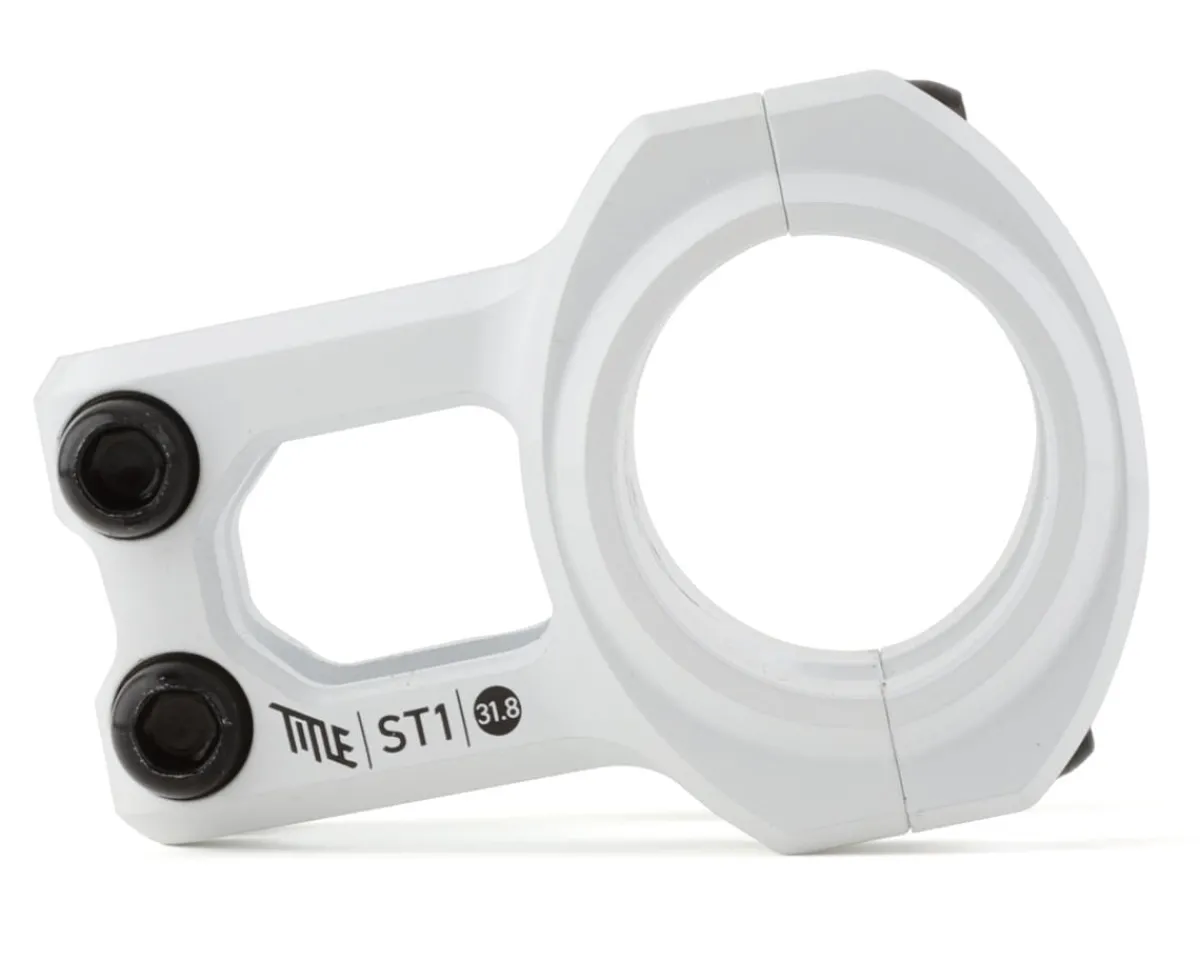 Title MTB Stems & Parts|ST1 Stem (White) (31.8mm) (31mm) (0°)