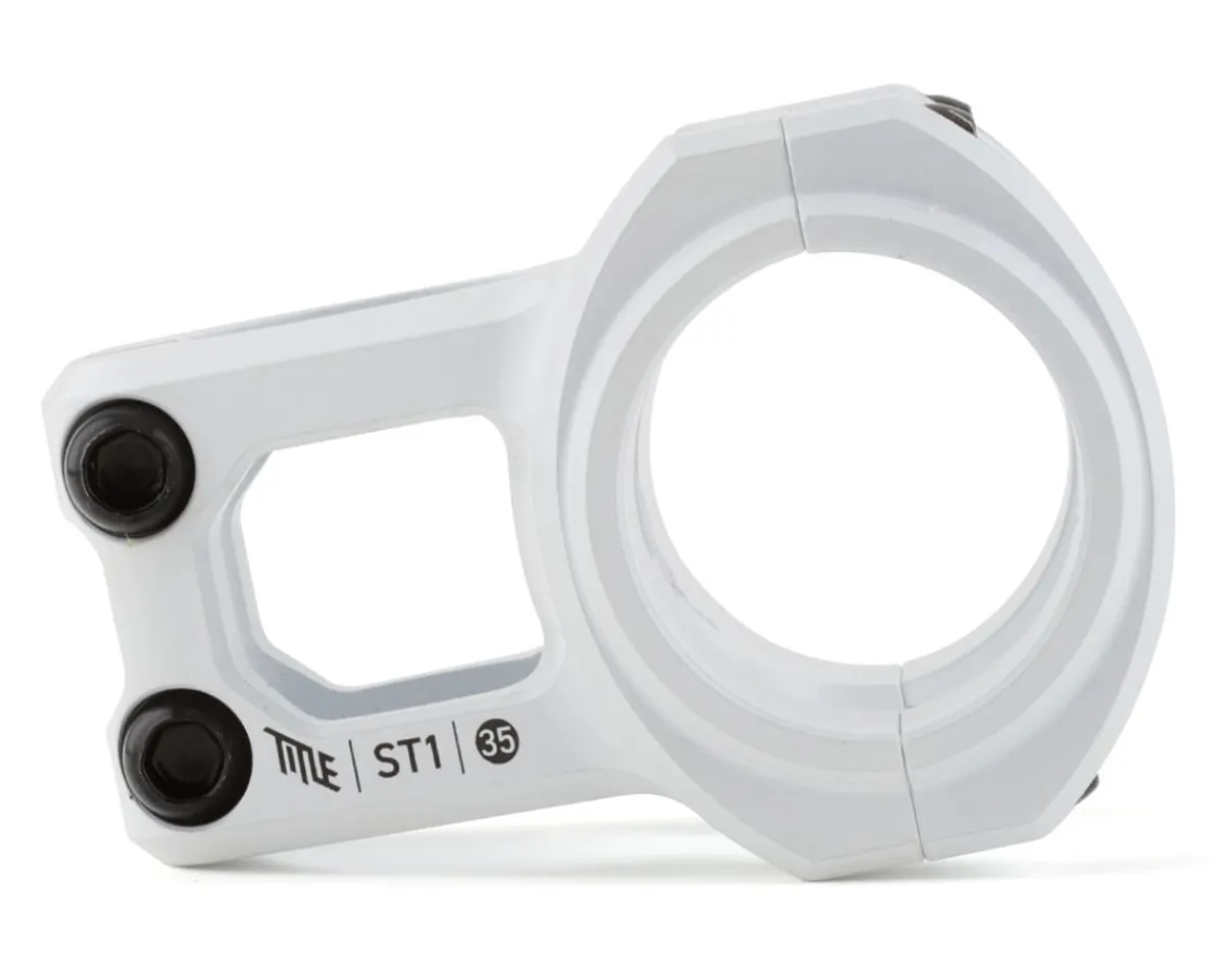 Title MTB Stems & Parts|ST1 Stem (White) (35mm) (35mm) (0°)