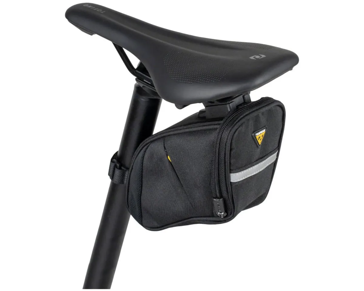 Topeak Bags & Packs|Saddles & Seats|Aero WedgePack DX (Black) (Fixer F25) (M)
