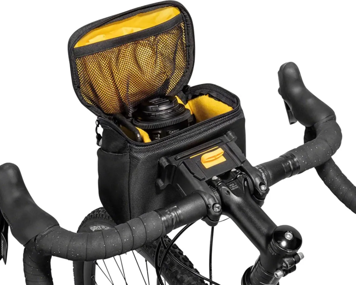 Topeak Bags & Packs|Holiday Shopping|Compact Handlebar Bag (Black) (2L) (w/ Fixer 8 Mount)