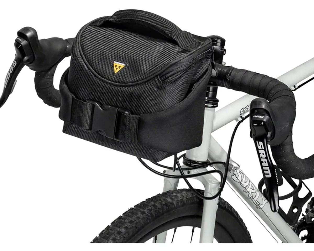 Topeak Bags & Packs|Holiday Shopping|Compact Handlebar Bag (Black) (2L) (w/ Fixer 8 Mount)