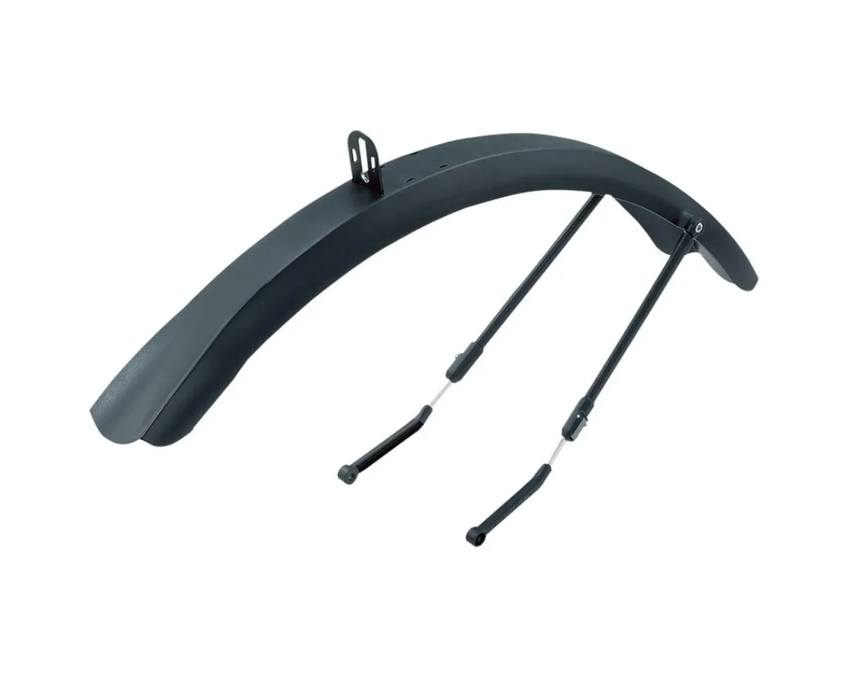 Topeak Racks, Fenders, & Trailers|DeFender TX Fenders (Black) (700c x 44mm) (Fender Set)