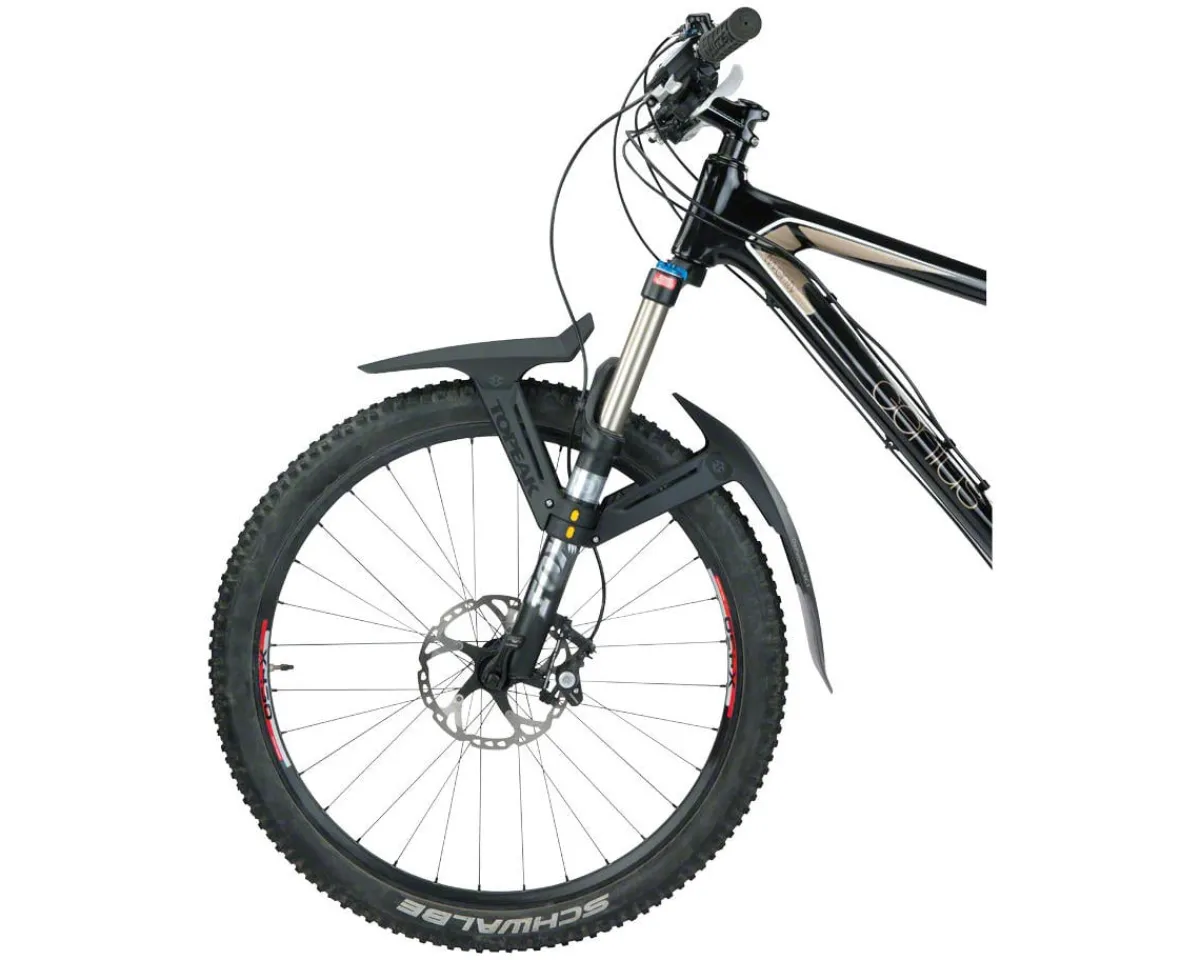 Topeak Racks, Fenders, & Trailers|Defender XC1 2-Piece Front Fender (Black)