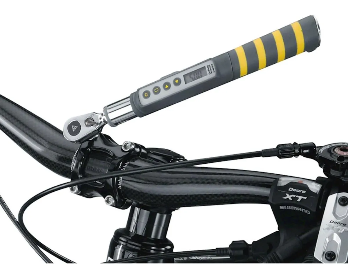 Topeak Tools|D-Torq Digital Torque Wrench (w/Bits) (1-20Nm)