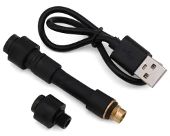 Topeak Pumps & Co2|Pumps & Co2|E-Booster Digital Mini Inflator (Black)