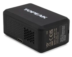 Topeak Pumps & Co2|Pumps & Co2|E-Booster Digital Mini Inflator (Black)