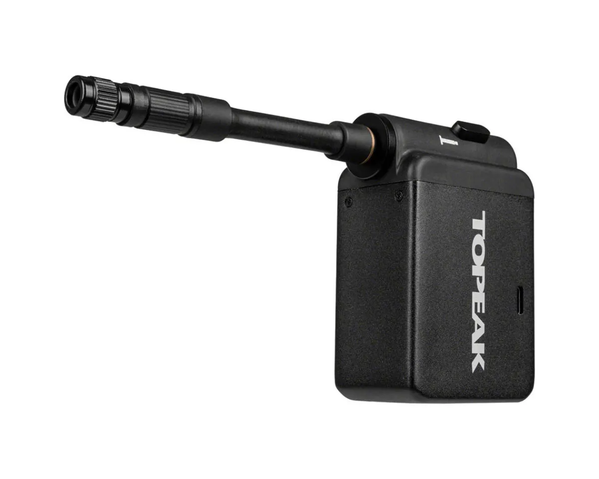 Topeak Pumps & Co2|Pumps & Co2|E-Booster Digital Pump (Black)