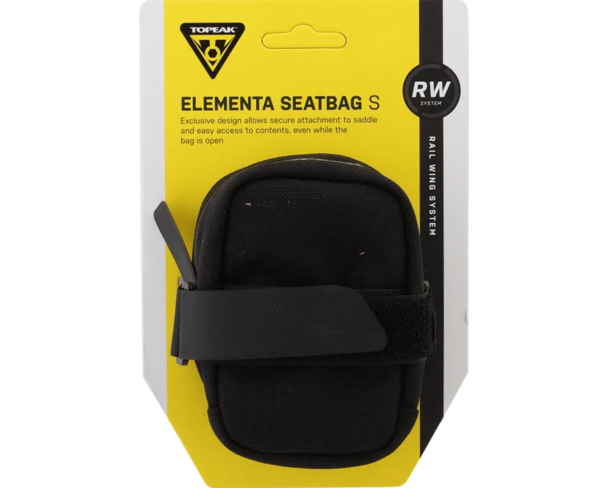 Topeak Bags & Packs|Saddles & Seats|Elementa SeatBag (Black) (Slim) (S)