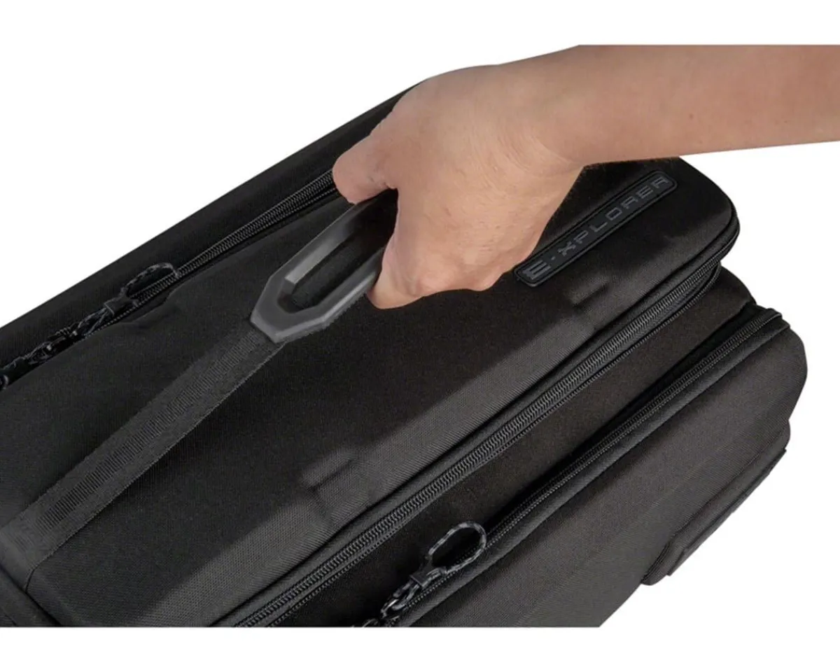 Topeak Bags & Packs|E-Xplorer Trunk Bag (Black) (26L) (MTX 2.0 QuickTrack)