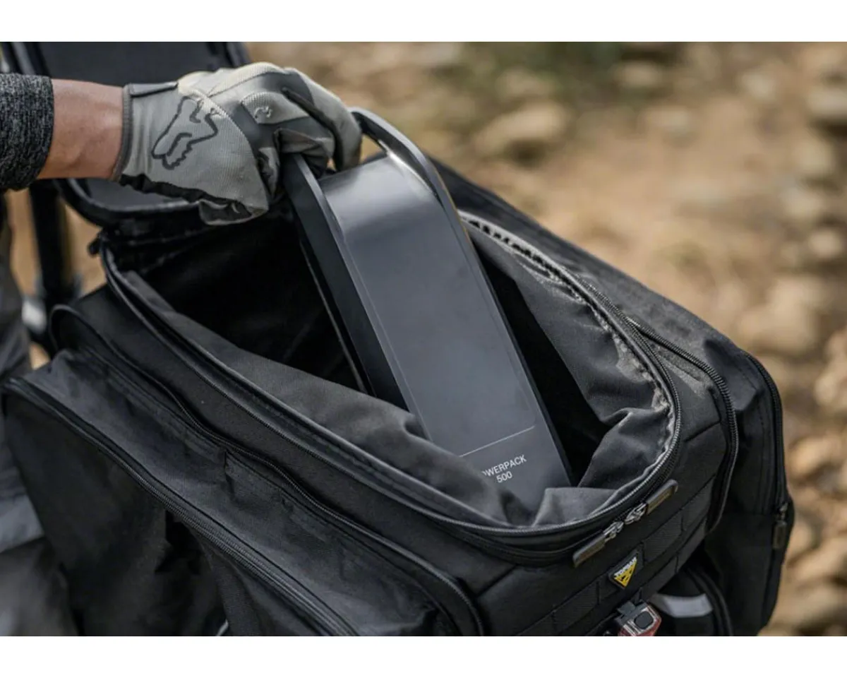 Topeak Bags & Packs|E-Xplorer Trunk Bag (Black) (26L) (MTX 2.0 QuickTrack)