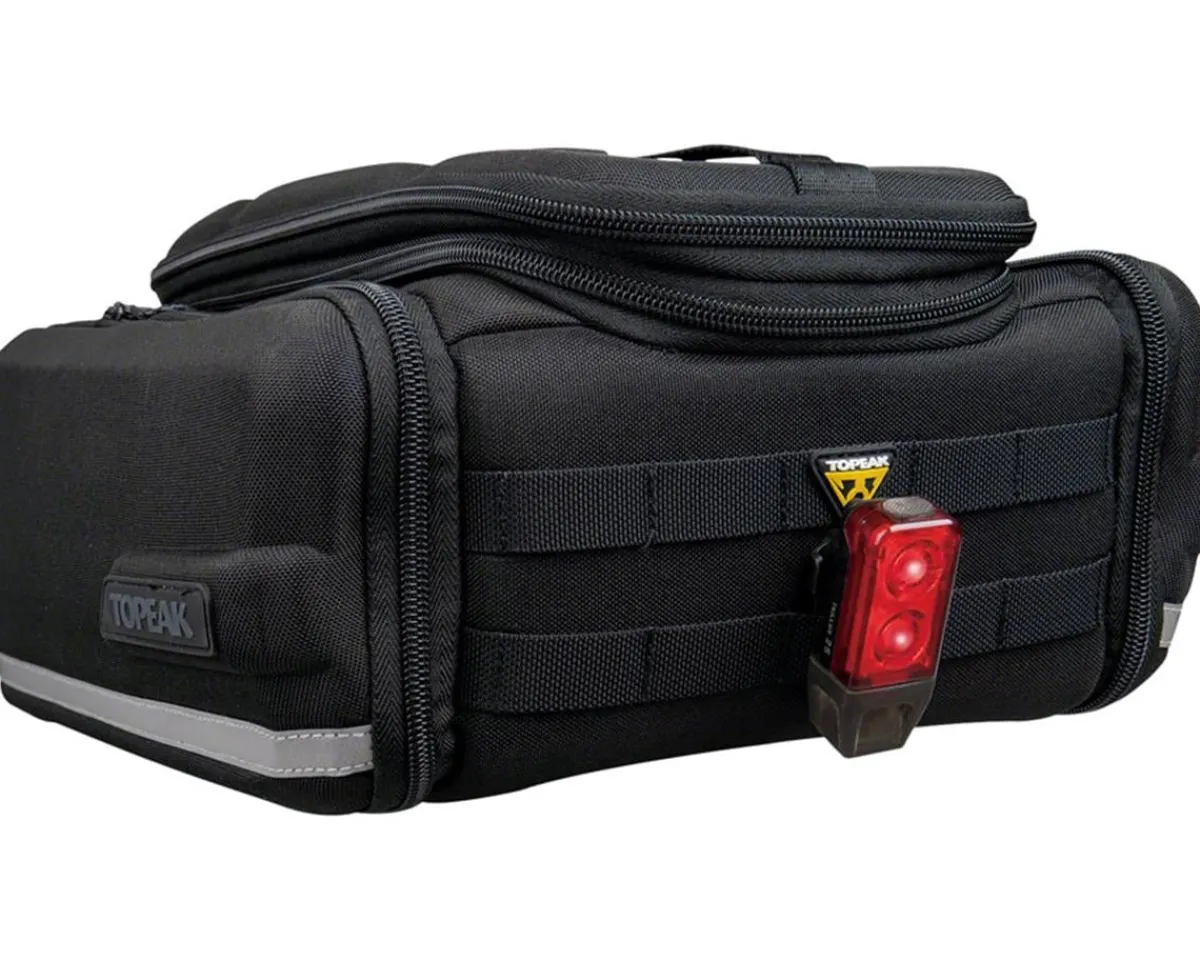 Topeak Bags & Packs|E-Xplorer Trunk Bag (Black) (26L) (MTX 2.0 QuickTrack)