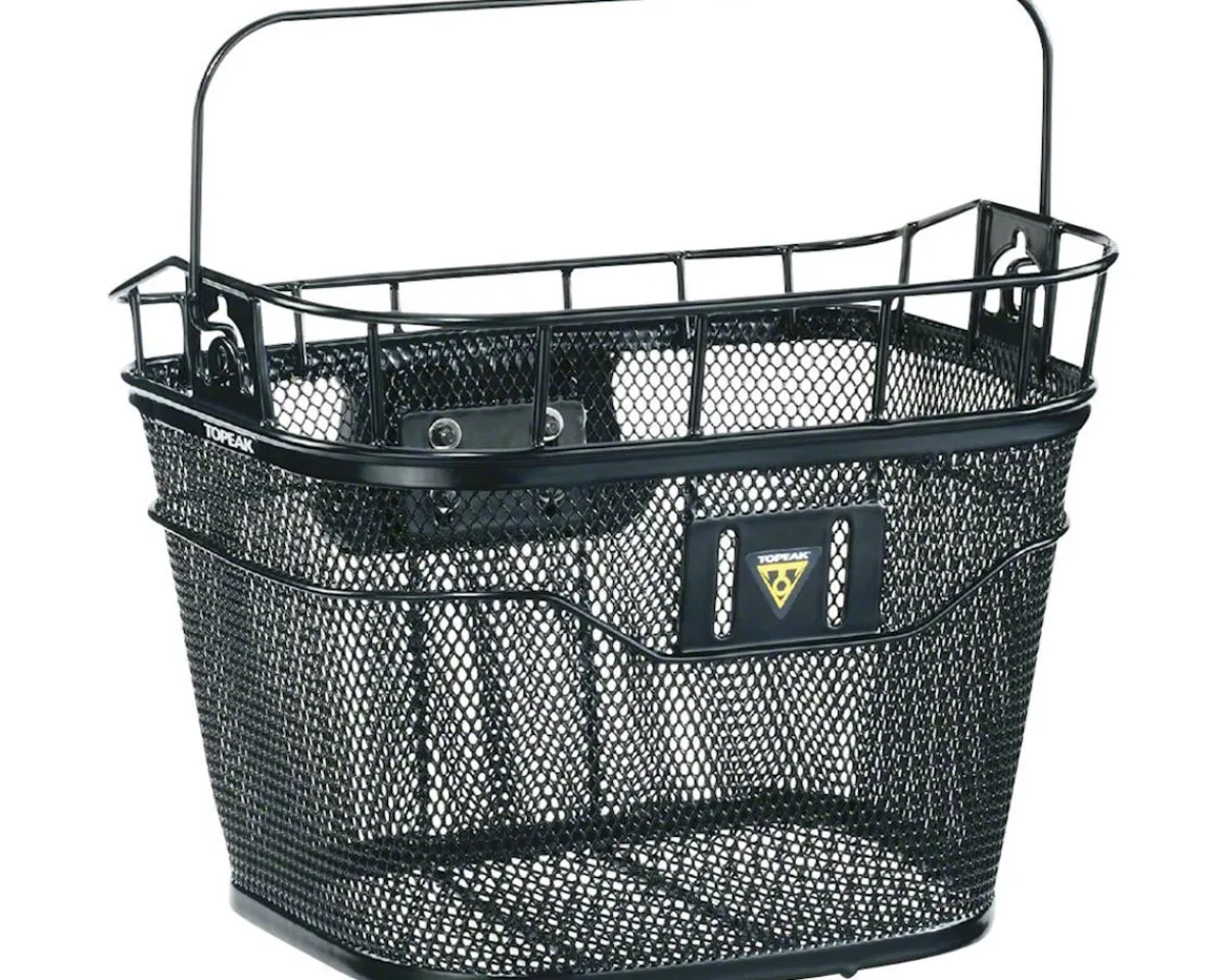 Topeak Racks, Fenders, & Trailers|Front Basket (Black) (w/ Fixer 3 Mount)