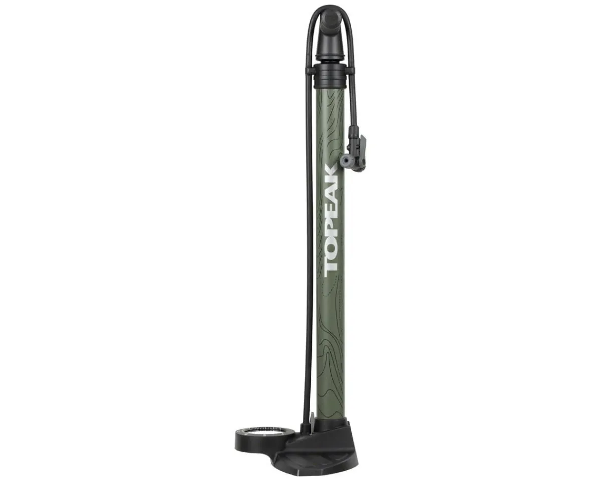 Topeak Pumps & Co2|Pumps & Co2|JoeBlow Mountain II Floor Pump (Steel Barrel/Plastic Base) (3.5" Gauge) (60 PSI Max)