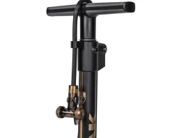 Topeak Pumps & Co2|Pumps & Co2|JoeBlow Tubi 2Stage Floor Pump (Black/Gold) (For Tubeless & Tubed)