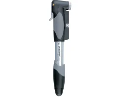 Topeak Pumps & Co2|Pumps & Co2|Mini Dual DXG Master Blaster Pump (Silver) (w/ Gauge)
