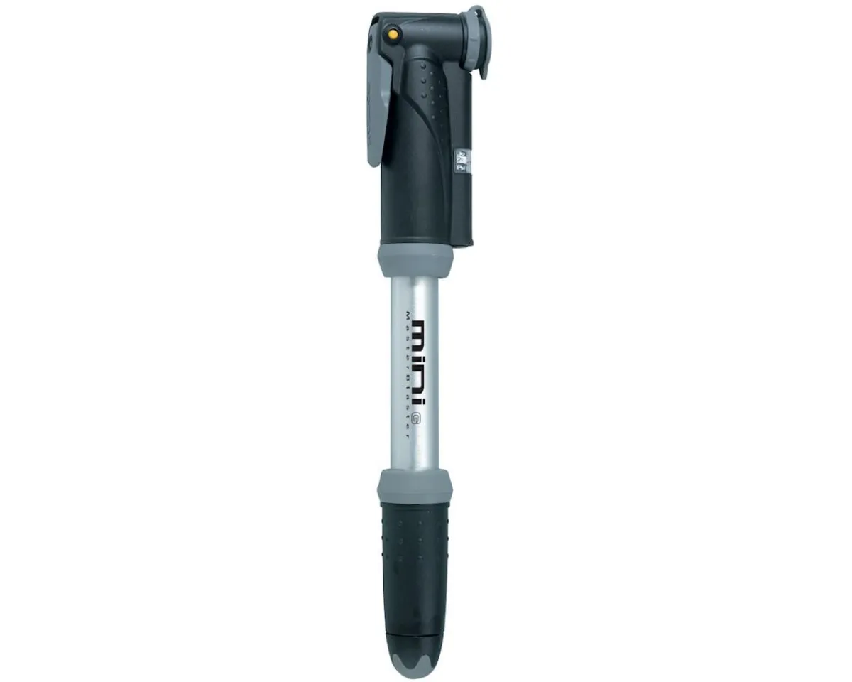 Topeak Pumps & Co2|Pumps & Co2|Mini Dual G Pump (Silver/Black) (w/ Gauge)