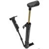 Topeak Pumps & Co2|Pumps & Co2|Mini Morph G Pump (Black) (Gravel) (160psi) (w/Gauge)