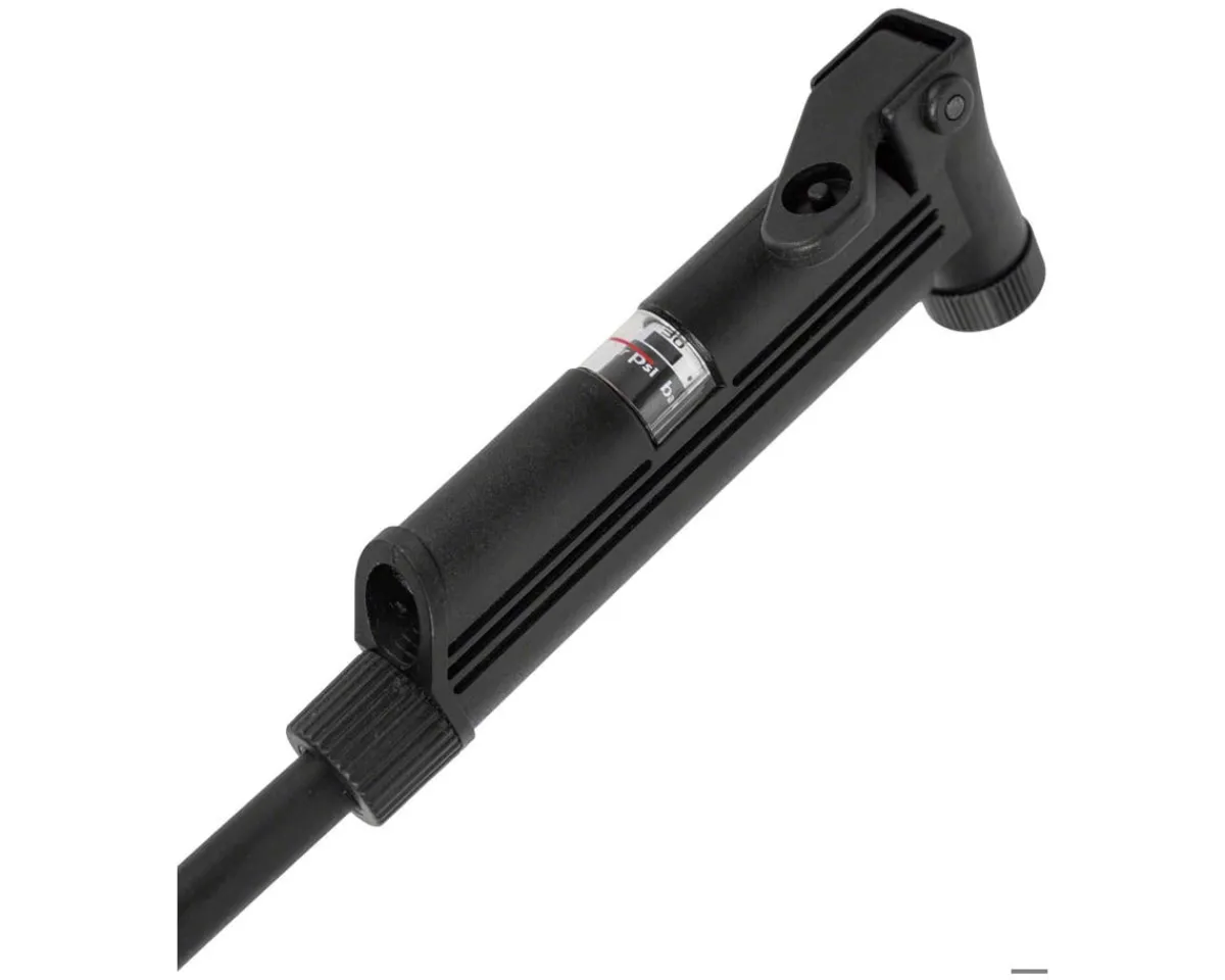 Topeak Pumps & Co2|Pumps & Co2|Mini Morph G Pump (Black) (Gravel) (160psi) (w/Gauge)