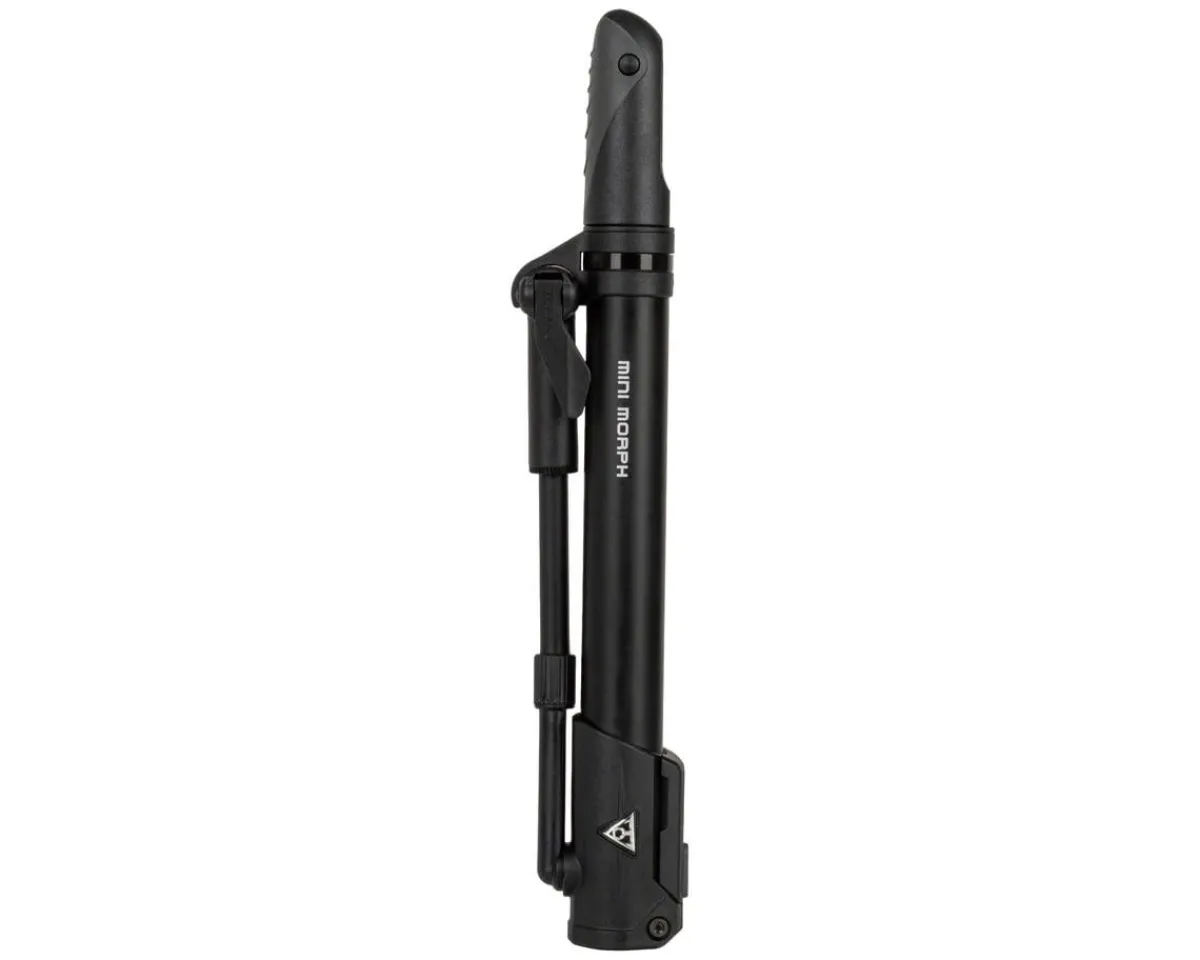 Topeak Pumps & Co2|Pumps & Co2|Mini Morph G Pump (Black) (Gravel) (160 PSI)