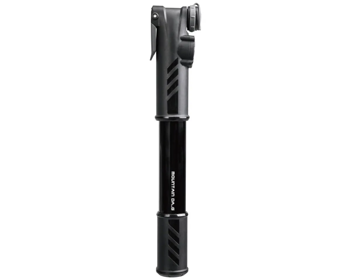 Topeak Pumps & Co2|Pumps & Co2|Mountain DA G Mini Pump (Black) (60 PSI) (w/Gauge)