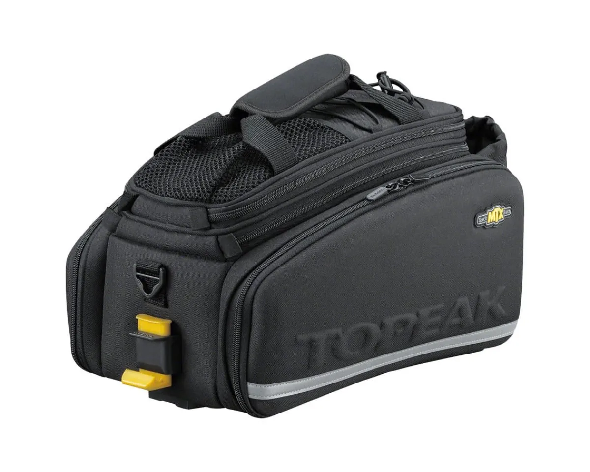 Topeak Bags & Packs|MTX Trunk Bag DXP (Black) (19.4L) (w/ Expandable Panniers) (MTX QuickTrack 2.0)