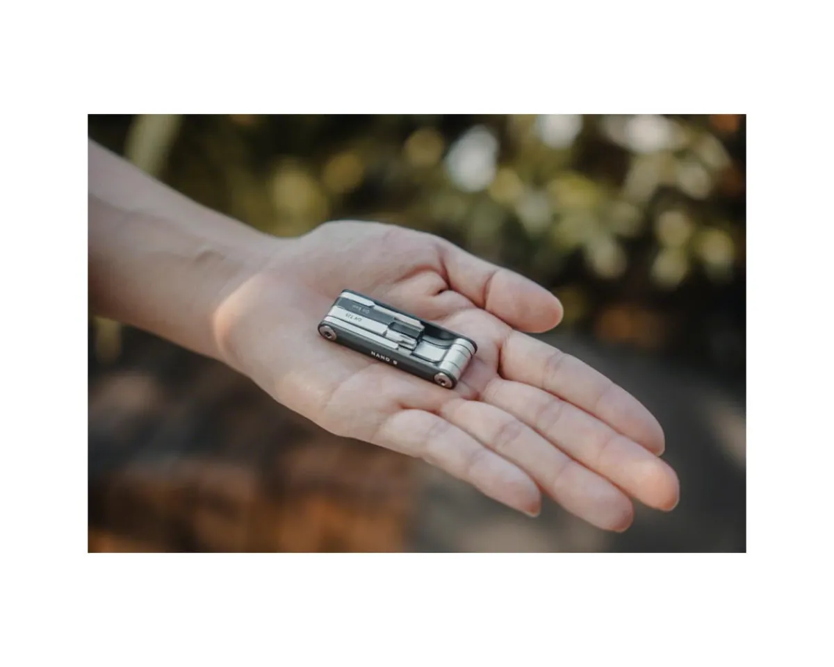 Topeak Tools|Nano 9 Multi-Tool (Black/Grey)