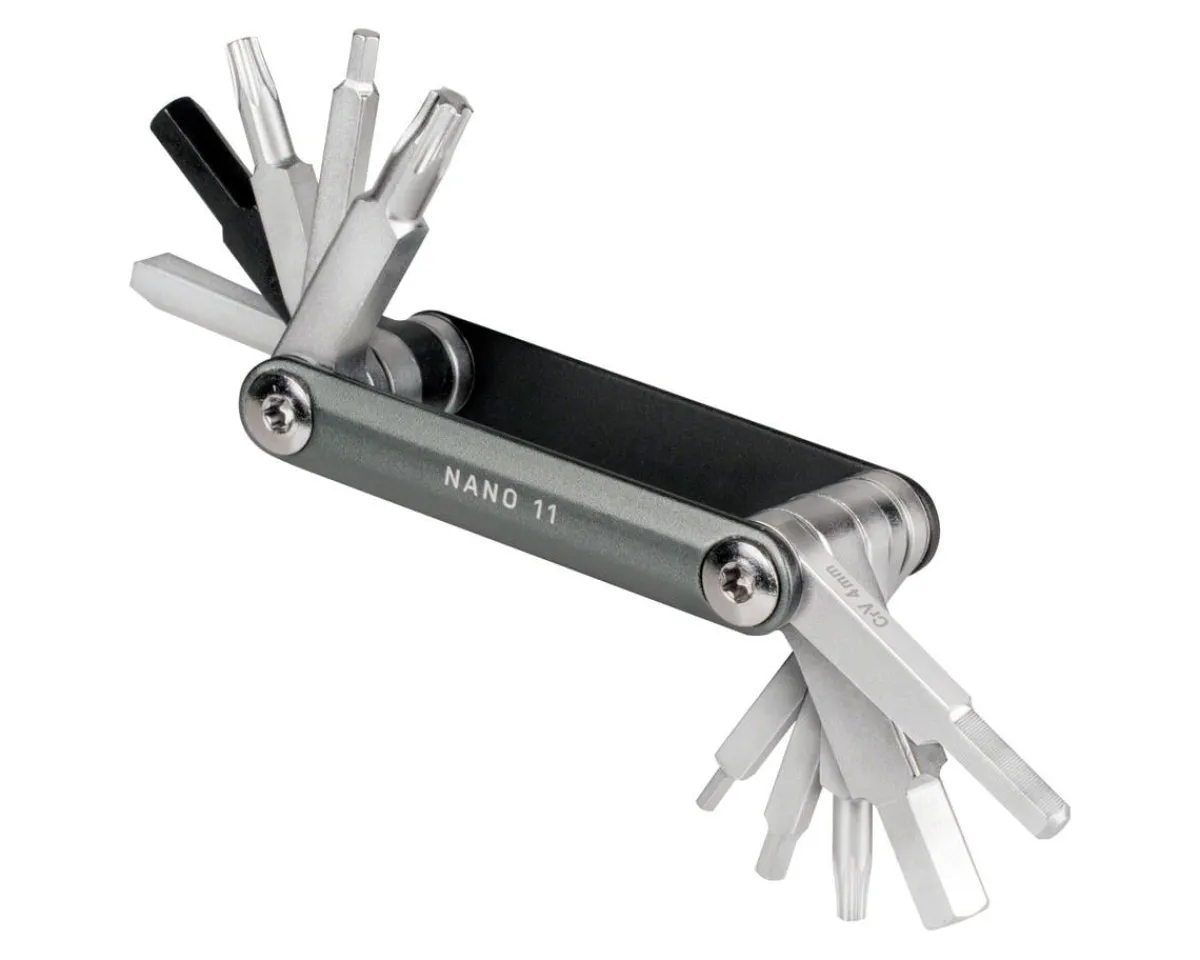 Topeak Tools|Nano 11 Multi-Tool (Black/Grey)