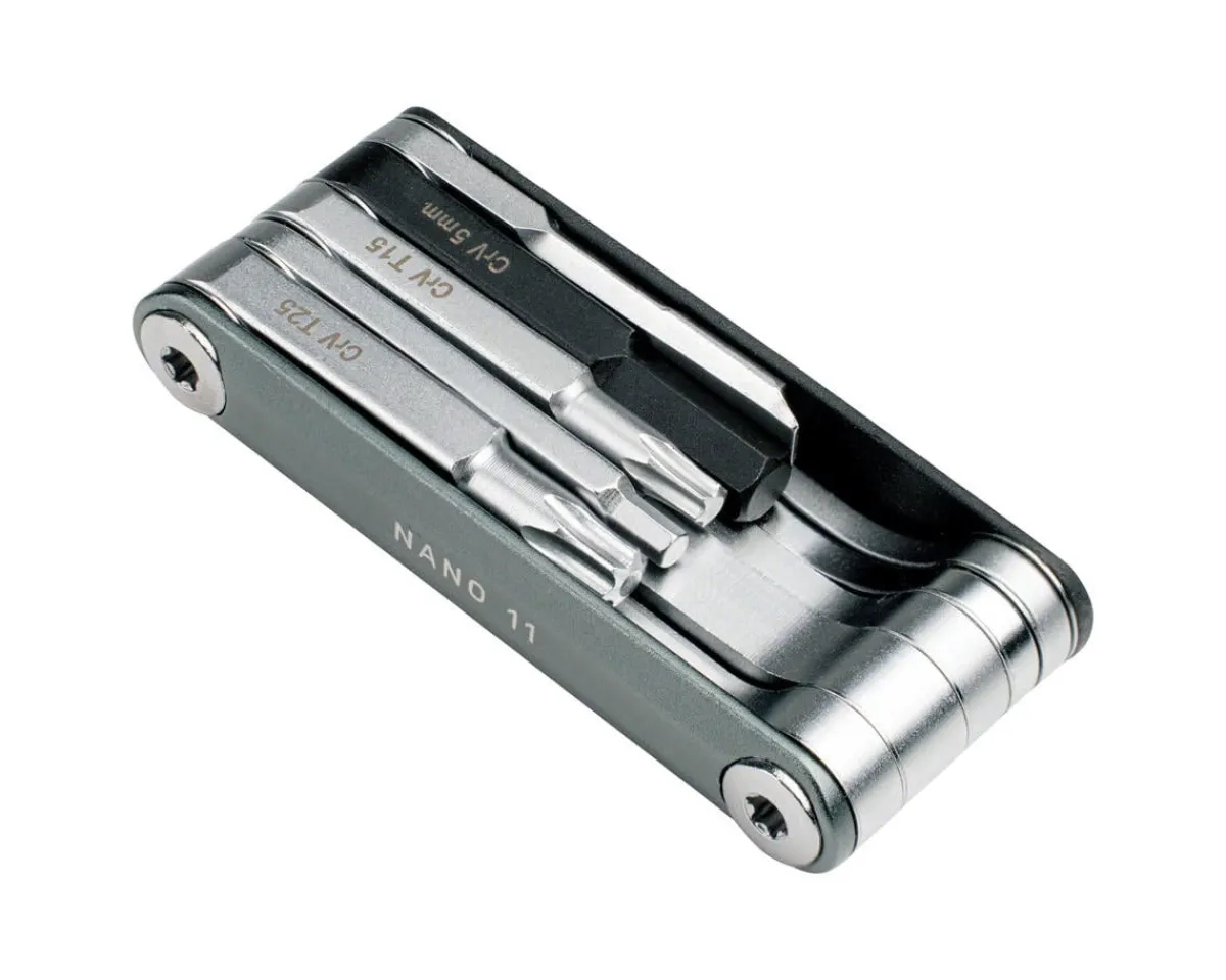 Topeak Tools|Nano 11 Multi-Tool (Black/Grey)