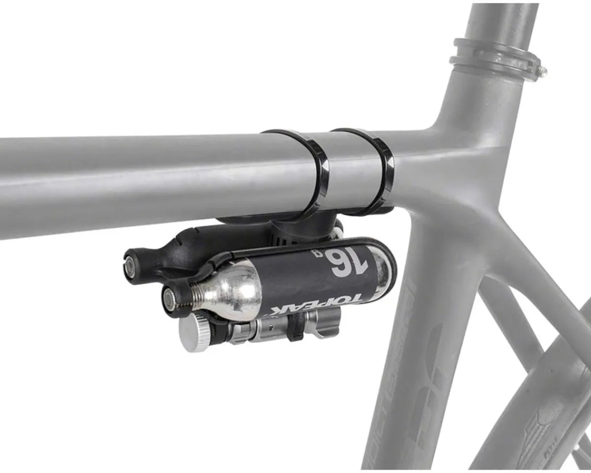 Topeak Pumps & Co2|Pumps & Co2|Ninja Master (Plus CO2 FuelPack) (Includes Two 16g CO2 Canisters)