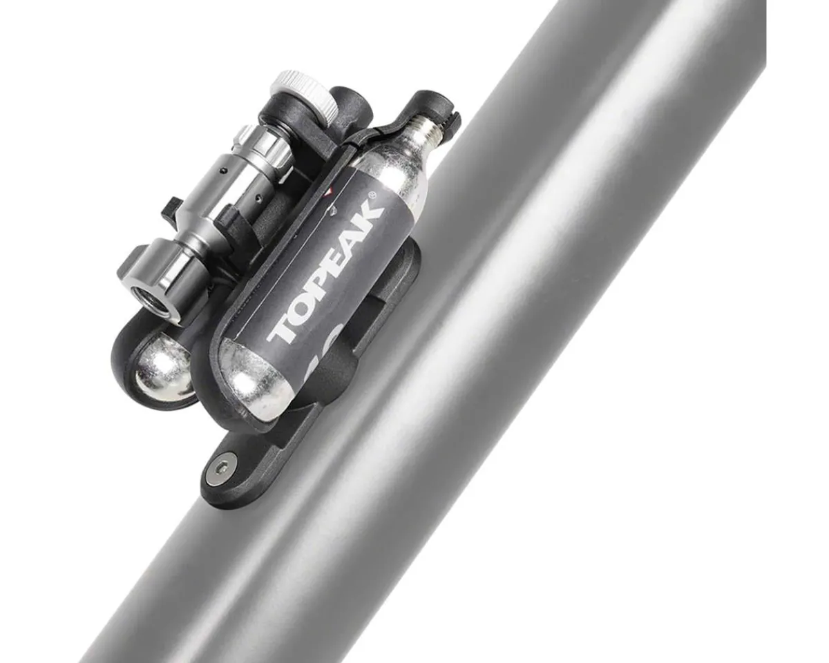 Topeak Pumps & Co2|Pumps & Co2|Ninja Master (Plus CO2 FuelPack) (Includes Two 16g CO2 Canisters)