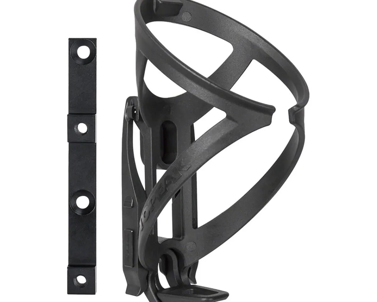 Topeak Bottle Cages & Mounts|Ninja Master+ X1AJ QuickClick Water Bottle Cage (Black)