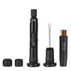 Topeak Tubeless Tire Tools|Tubeless Accessories|Plug'n Tool Roadie (Handlebar Inserts for Road) (w/1.5mm Tubeless Tire Repair Tool & Plugs)