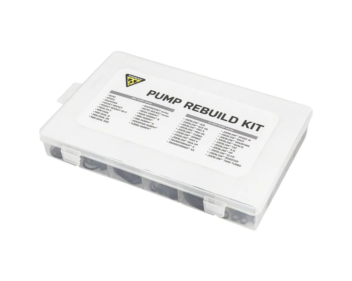 Topeak Pumps & Co2|Pumps & Co2|Pump Rebuild Kit (36 Bins of Parts for All Pumps)