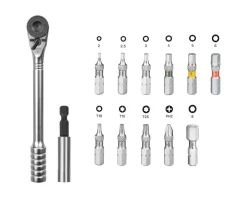 Topeak Tools|Ratchet Rocket Essential HD Tool Kit (Black/Silver)
