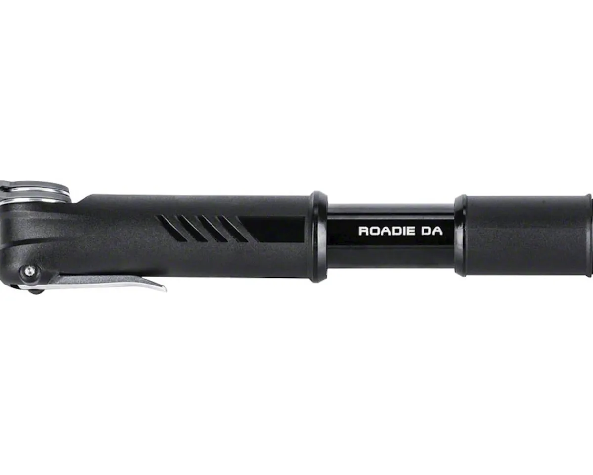 Topeak Pumps & Co2|Pumps & Co2|Roadie DA Dual Action Compact Road Pump (Black) (Presta Only)