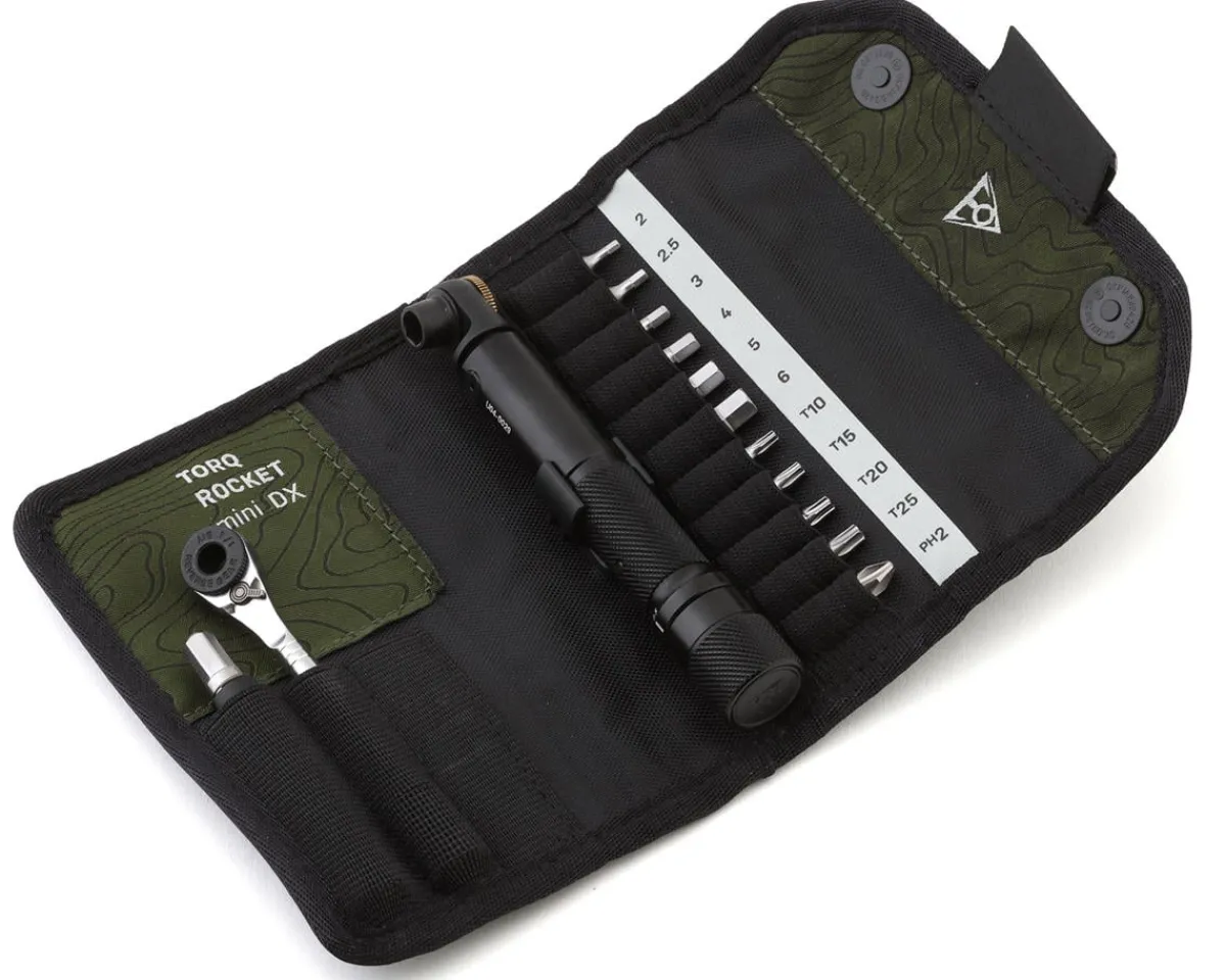 Topeak Tools|Torq Rocket Mini DX Tool Kit (Black)