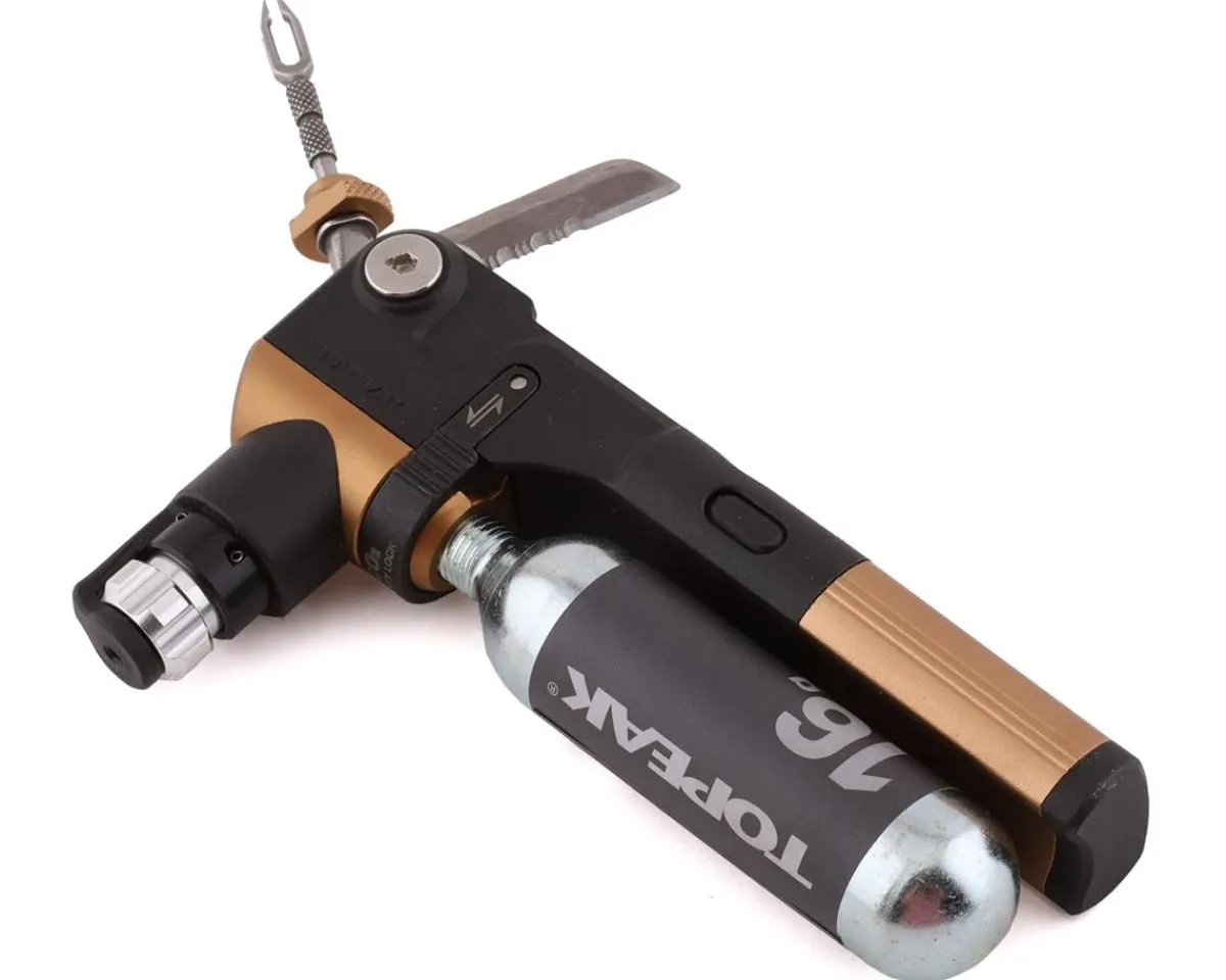 Topeak Tubeless Tire Tools|Tools|Tubi Master + Tubeless Repair Kit (Black/Bronze)