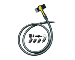 Topeak Pumps & Co2|Pumps & Co2|TwinHead Schrader/Presta Valve Adaptor w/ 38" Hose