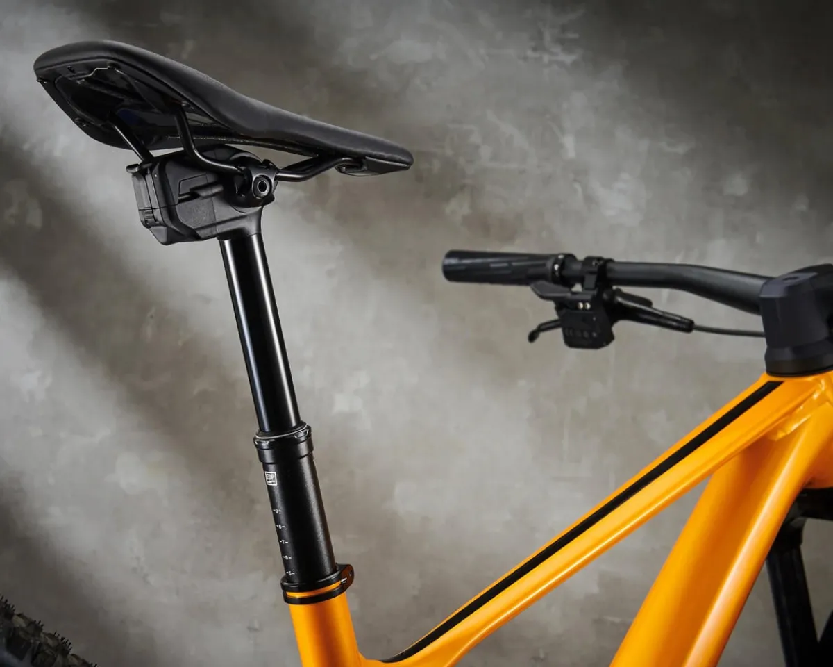 TranzX Seatposts & Clamps|EDP01 Wireless Dropper Seatpost (Black) (30.9mm) (485mm) (170mm)